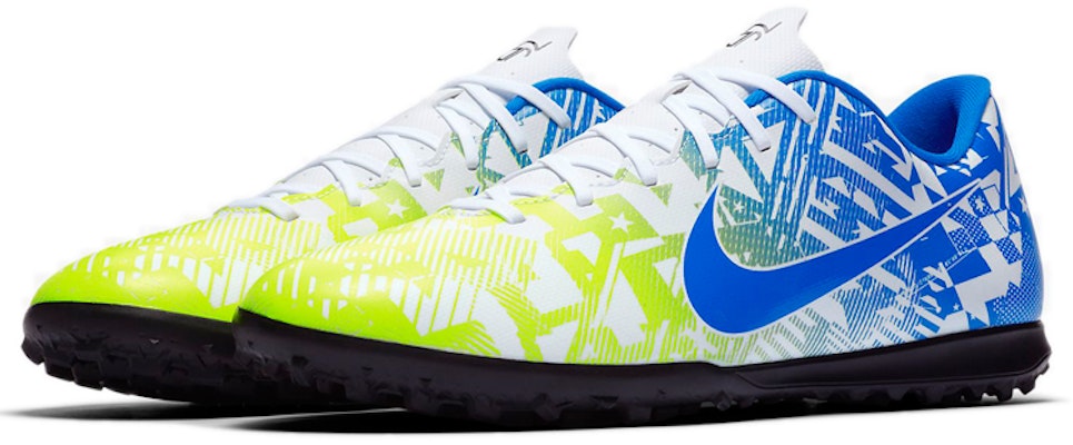Nike Vapor 13 Club NJR TF Turf Blanco/Volt/Negro/Azul Racer 'Amarillo' AT8000-104 Lookbook Nike Vapor 13 Club NJR TF Turf Blanco/Volt/Negro/Azul Racer 'Amarillo' AT8000-104