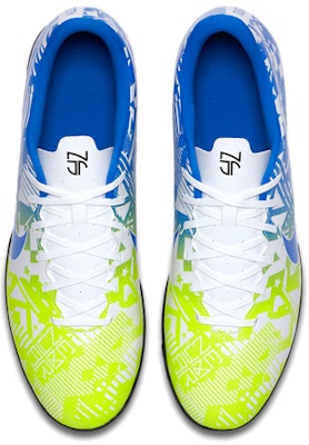 Nike Vapor 13 Club NJR TF Turf Blanco/Volt/Negro/Azul Racer 'Amarillo' AT8000-104 Shop Nike Vapor 13 Club NJR TF Turf Blanco/Volt/Negro/Azul Racer 'Amarillo' AT8000-104