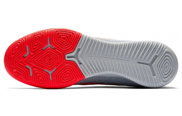 Nike VaporX 12 Pro IC 'Wolf Grey Crimson' 圖 6