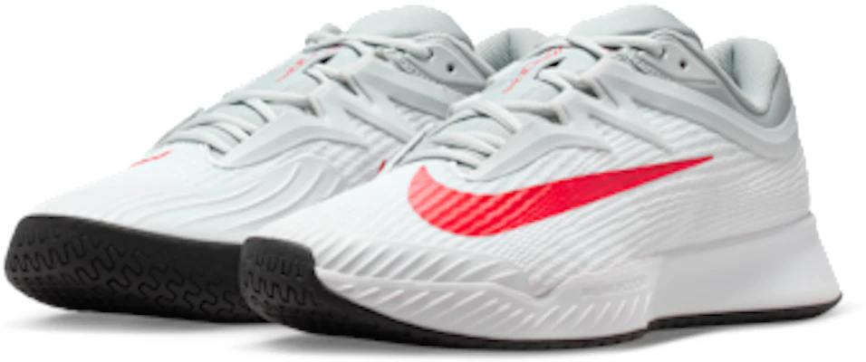 Nike Vapour Pro 3 Wit/Pure Platinum/Licht Crimson FZ2161-109 Details for Nike Vapour Pro 3 Wit/Pure Platinum/Licht Crimson FZ2161-109