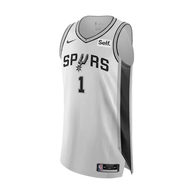 Nike Victor Wembanyama San Antonio Spurs White Basketball Jersey for Men. CW3291-101