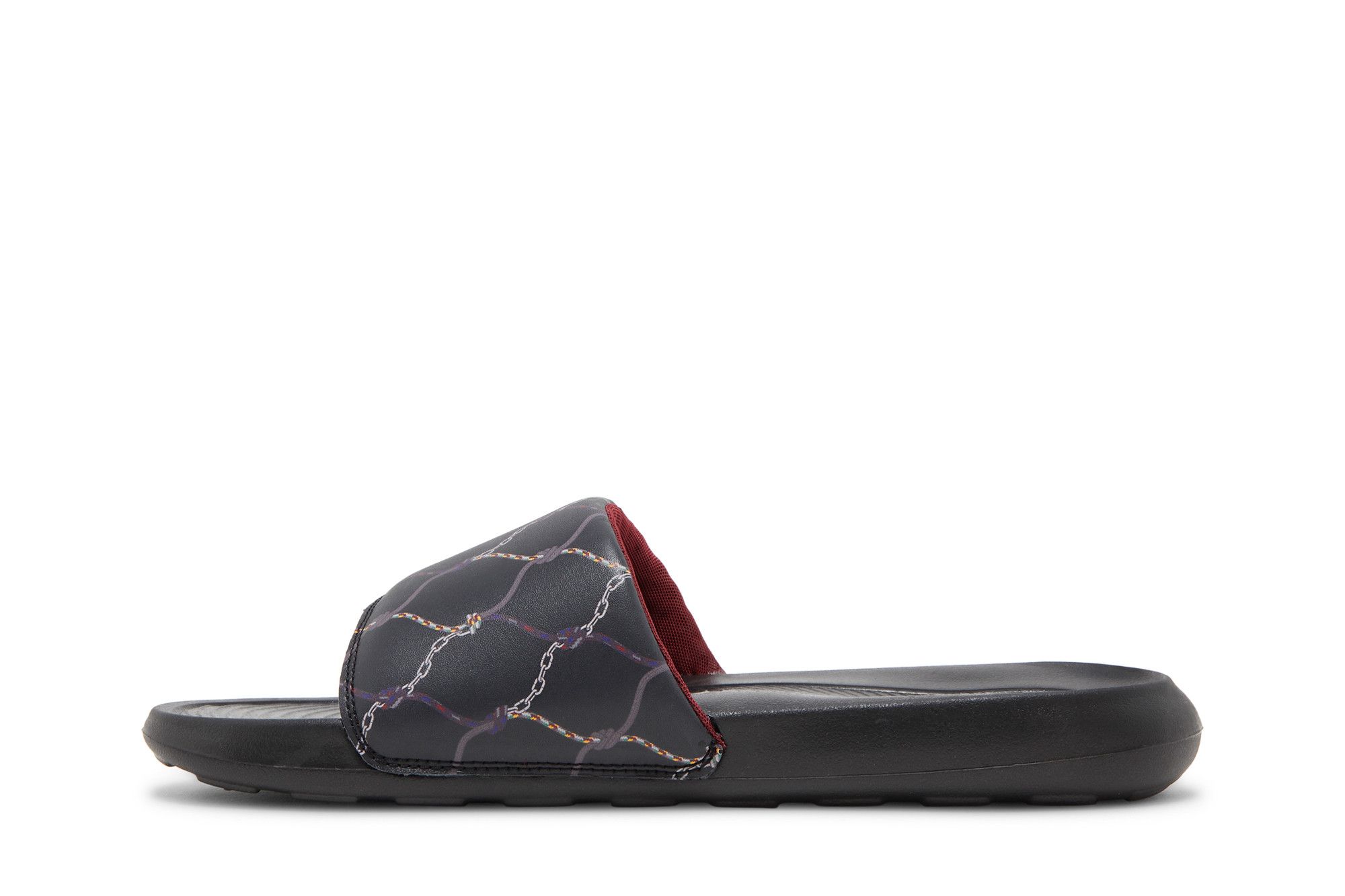 Lookbook Nike Victori One Slide Stampato ''Nero Off Noir'' CN9678-011