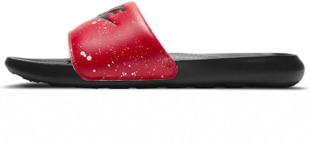Nike Victori One Printed Slide 'Paint Splatter - University Red' CN9678-600 Nike Victori One Printed Slide 'Paint Splatter - University Red' CN9678-600