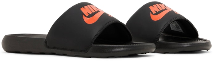 Nike Victori One 運動拖鞋 黑橙 Cheap Nike Victori One 運動拖鞋 黑橙