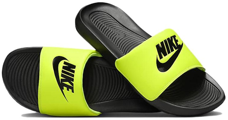 Nike Victori One Slide 'Black Volt' CN9675-015 Shop Nike Victori One Slide 'Black Volt' CN9675-015