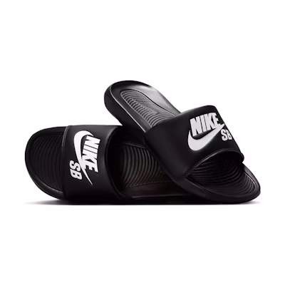 Nike Victori One Slide 'Black White'