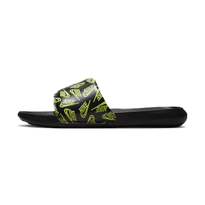 Nike Victori One Slide 'Repeat Logo - Black Volt'