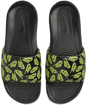 Nike Victori One Slide 'Logo Berulang - Hitam Volt' CN9678-010 Lookbook Nike Victori One Slide 'Logo Berulang - Hitam Volt' CN9678-010