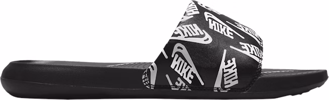 Nike Victori One Slide 'Repeat Logo - Black White' CN9678-008 Nike Victori One Slide 'Repeat Logo - Black White' CN9678-008