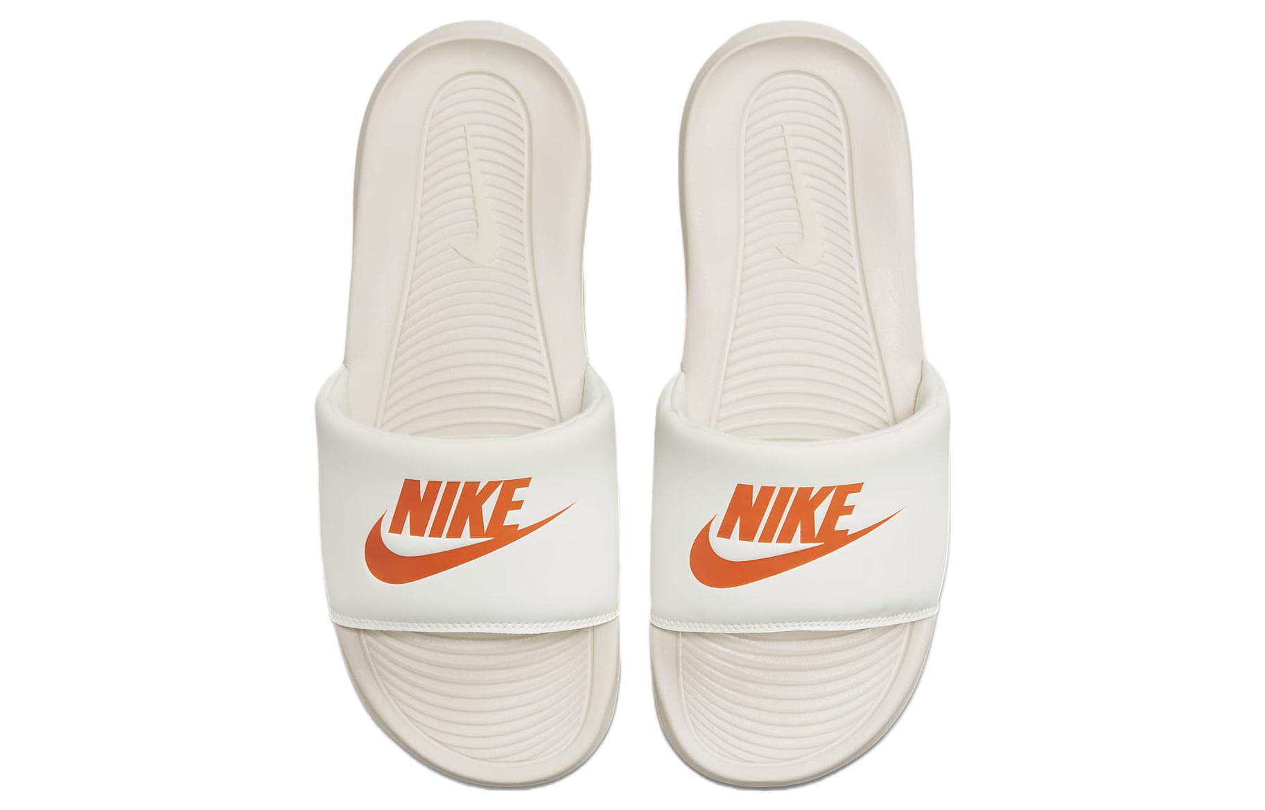 Shop Nike Victori One Slide ''Sail Safety Orange'' Herren Sandalen CN9675-108