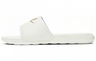 Nike Victori One Slide 'Summit White Metallic Gold' CN9675-105 Nike Victori One Slide 'Summit White Metallic Gold' CN9675-105