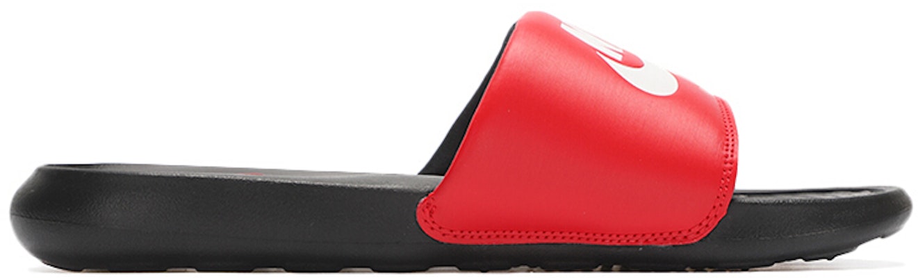 Nike Victori One Slide Mix Cozy Non-Slip Sports Black Red Sandals 'Red Black' DD0234-600 Order Nike Victori One Slide Mix Cozy Non-Slip Sports Black Red Sandals 'Red Black' DD0234-600