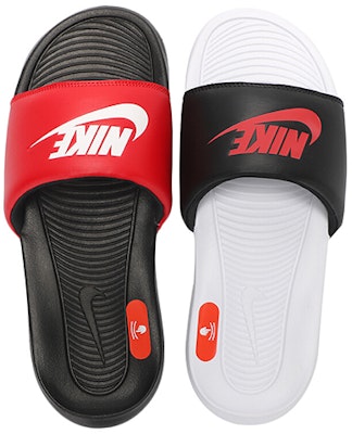 Nike Victori One Slide Mix Cozy Non-Slip Sports Black Red Sandals 'Red Black' DD0234-600 Shop Nike Victori One Slide Mix Cozy Non-Slip Sports Black Red Sandals 'Red Black' DD0234-600