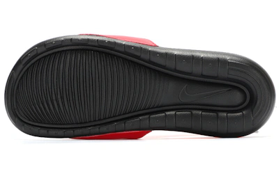 Nike Victori One Slide Mix Cozy Non-Slip Sports Black Red Sandals 'Red Black'