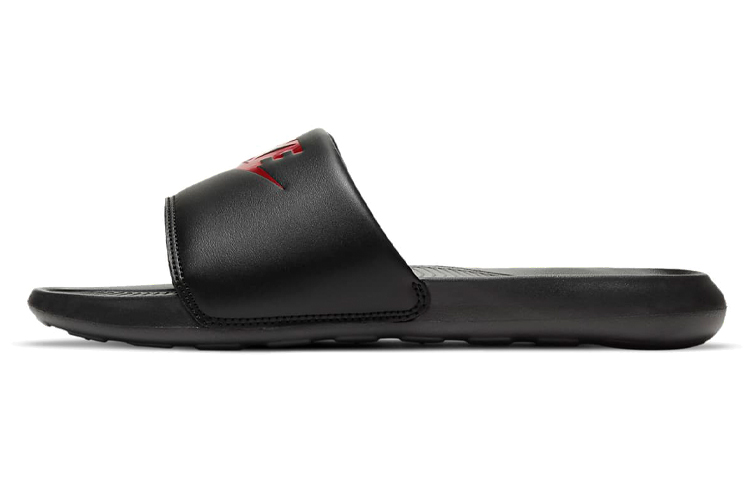 Nike Victori One Slides 'Black Red' CN9675-004