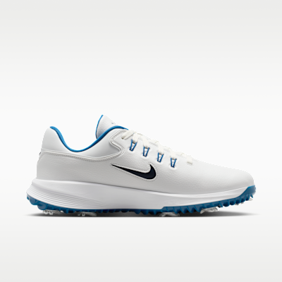 Lookbook Nike Victory Pro 4 Zapatos de Golf Blanco/Azul Costa/Plata Metálico/Obsidiana HM9220-104