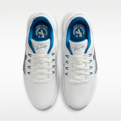 Nike Victory Pro 4 高爾夫球鞋 白色/海岸藍/金屬銀/天鵝絨藍 HM9220-104 Shop Nike Victory Pro 4 高爾夫球鞋 白色/海岸藍/金屬銀/天鵝絨藍 HM9220-104