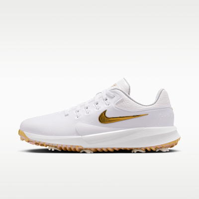 Nike Victory Pro 4 Golf Shoes White/Metallic Gold IQ6775-100