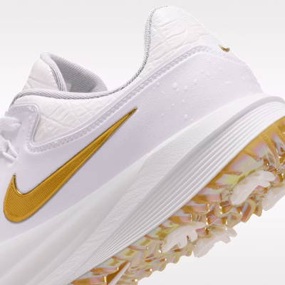 Nike Victory Pro 4 Golf Shoes White/Metallic Gold IQ6775-100 1