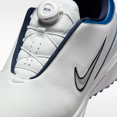 Zapatos de Golf Nike Victory Tour 4 BOA Blanco/Azul Corto/Plateado Metálico HM6545-102 Cheap Zapatos de Golf Nike Victory Tour 4 BOA Blanco/Azul Corto/Plateado Metálico HM6545-102