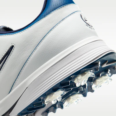 Zapatos de Golf Nike Victory Tour 4 BOA Blanco/Azul Corto/Plateado Metálico HM6545-102 1