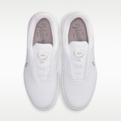Shop Nike Victory Tour 4 BOA Scarpe da Golf Bianco/Grigio Chiaro/Lilla Sbiadito HM6545-104