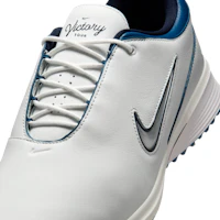 Cheap Nike Victory Tour 4 高爾夫鞋 白色/藍色/金屬銀 HM6542-103