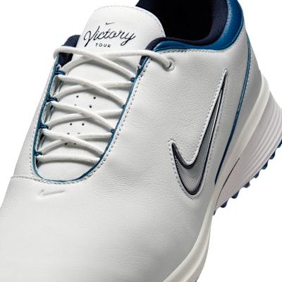 Nike Victory Tour 4 Golf Shoes Summit White/Coat Blue/Metallic Silver HM6542-103 Cheap Nike Victory Tour 4 Golf Shoes Summit White/Coat Blue/Metallic Silver HM6542-103