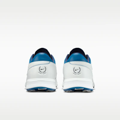 Zapatos de Golf Nike Victory Tour 4 Blanco Summit/Azul Corte/Plateado Metálico FZ4155-103 Details for Zapatos de Golf Nike Victory Tour 4 Blanco Summit/Azul Corte/Plateado Metálico FZ4155-103
