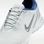 Cheap Zapatos de Golf Nike Victory Tour 4 Blanco Summit/Azul Corte/Plateado Metálico FZ4155-103