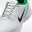 Shop Nike Victory Tour 4 高爾夫鞋 白色/孔雀石綠/黑色 FZ4155-105