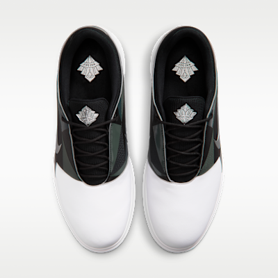 Shop Nike Victory Tour 4 高爾夫球鞋 白色/金屬銀色/紅杉綠/黑色 IO4667-100