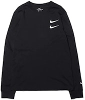 Camiseta Nike Vintage Negro de Manga Larga con Doble Swoosh y Diseño Gráfico. CK2260-010 Order Camiseta Nike Vintage Negro de Manga Larga con Doble Swoosh y Diseño Gráfico. CK2260-010