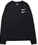 Order Camiseta Nike Vintage Negro de Manga Larga con Doble Swoosh y Diseño Gráfico. CK2260-010