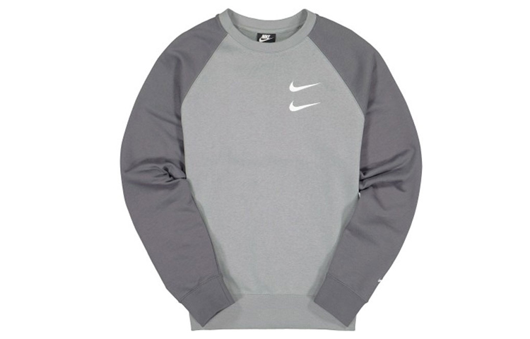 Nike Vintage Retro Crewneck Sweatshirt Grey Long Sleeve CJ4872-073