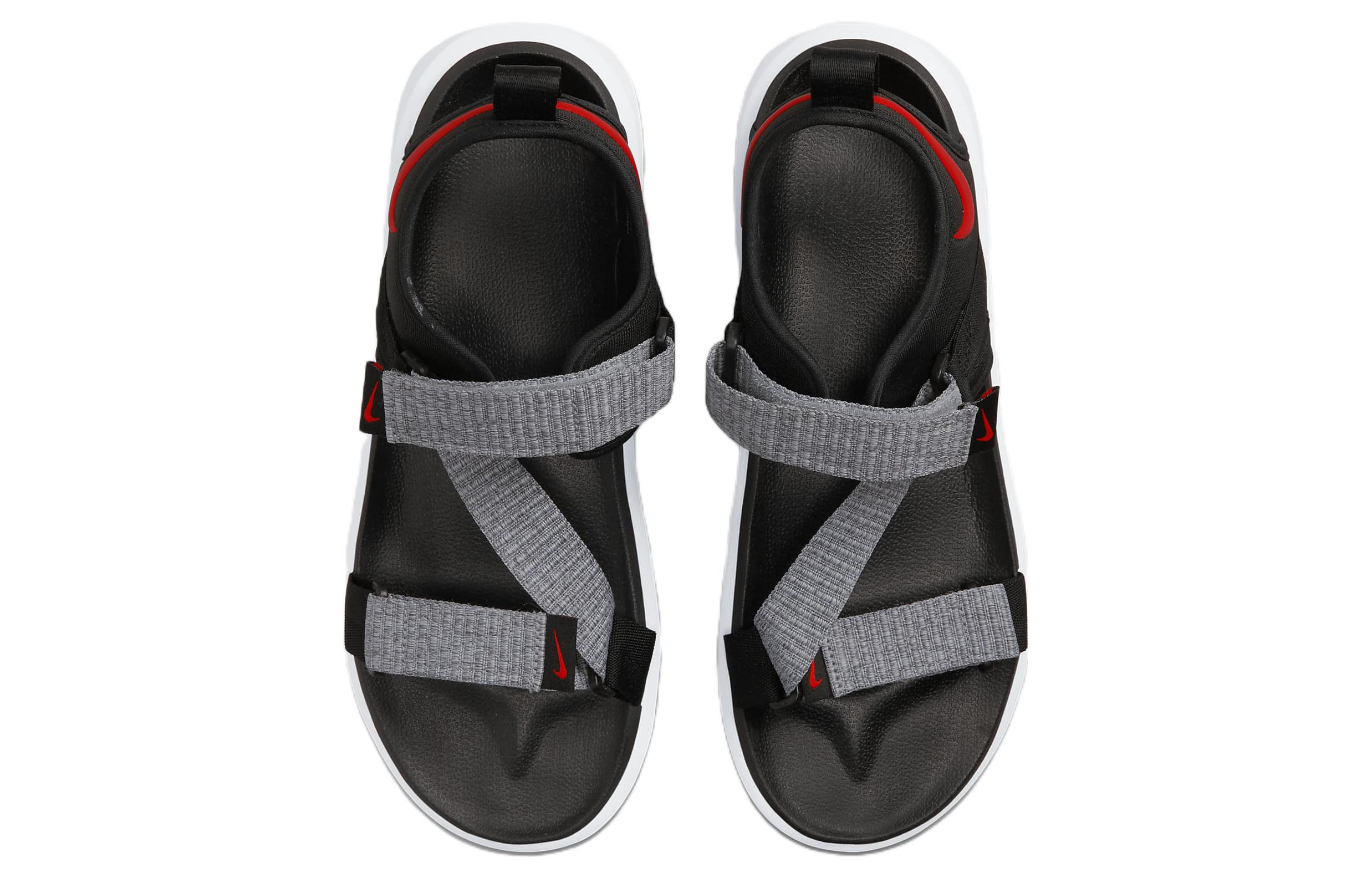 Lookbook 耐吉 Vista 運動涼鞋 黑紅色