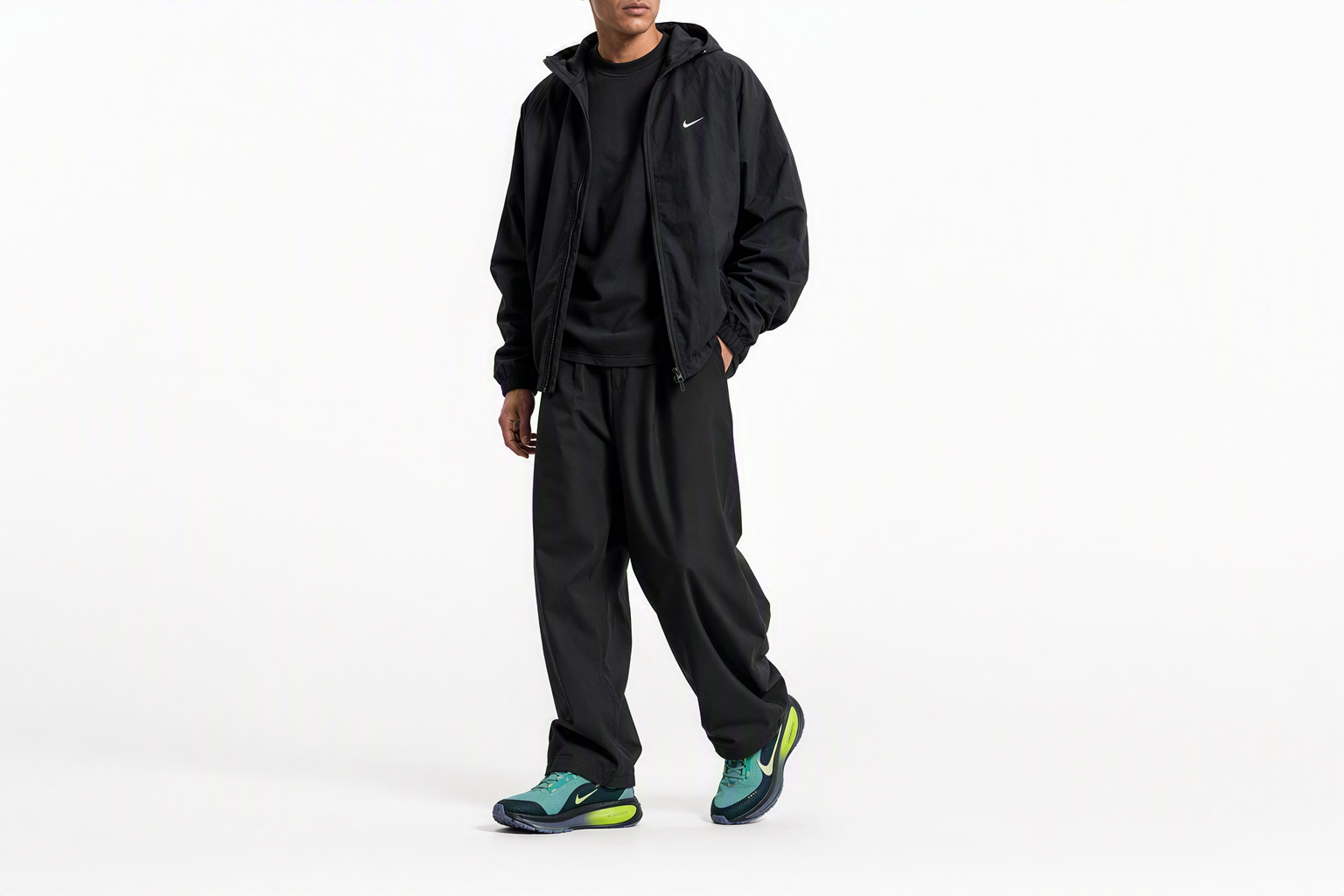 Order 耐克Vomero 18 GORE-TEX 海藻绿色/深灰/黄色/淡黄色 HQ7001-300