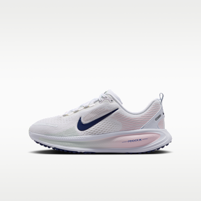 (Youth) Nike Vomero 18 White/Football Gray/Barely Green/Midnight Navy HQ2157-112
