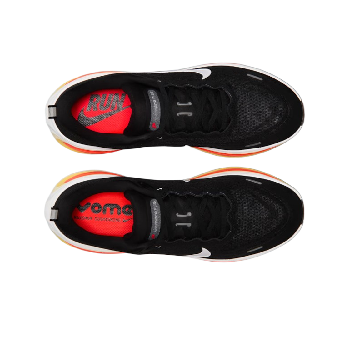 Order Nike Vomero Plus Hitam Merah Terang Putih HV8150-009