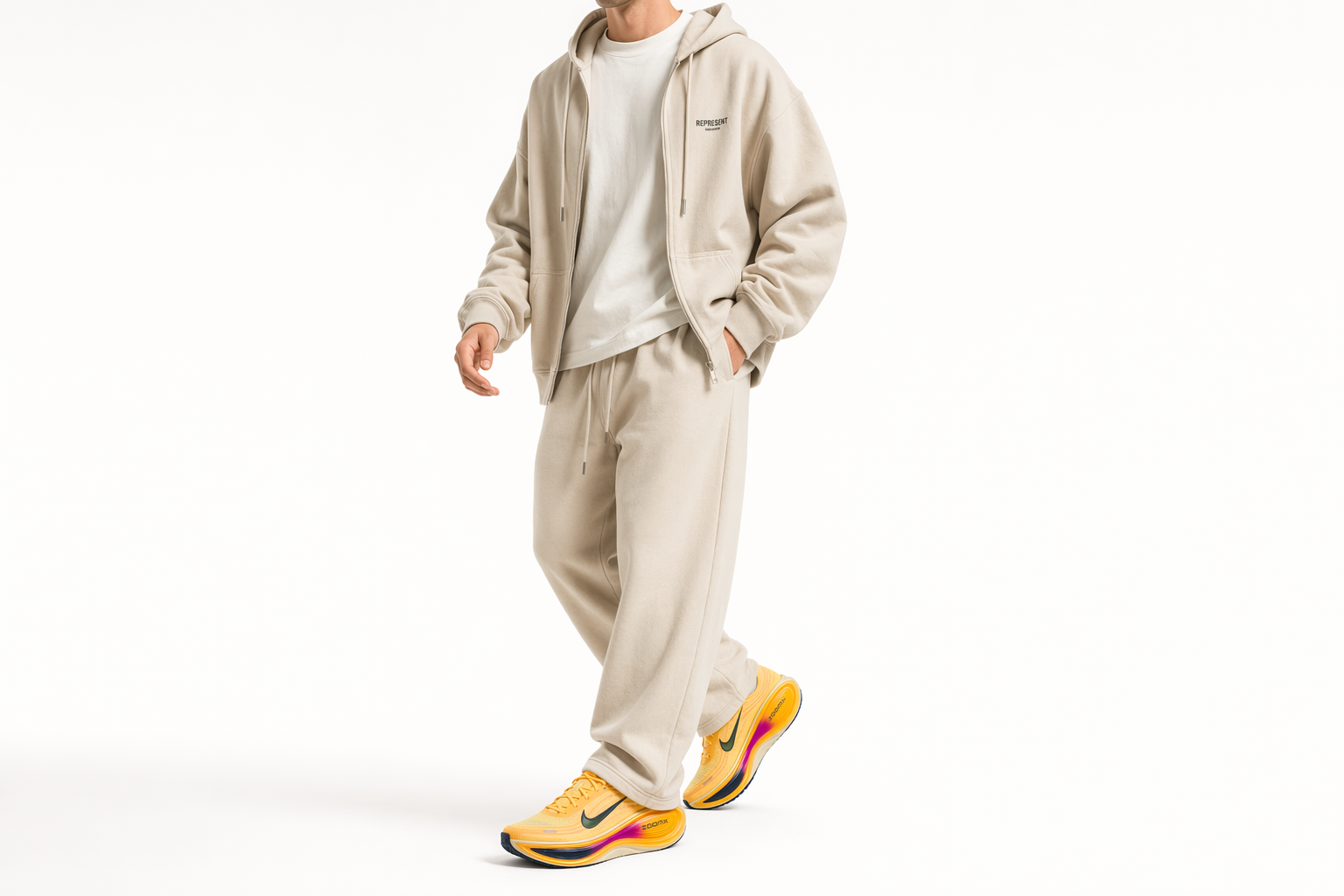 Order ナイキ ヴォメロ プラス シトロンパルス/アラバスター/レーザーオレンジ/ブルーヴォイド HV8150-802