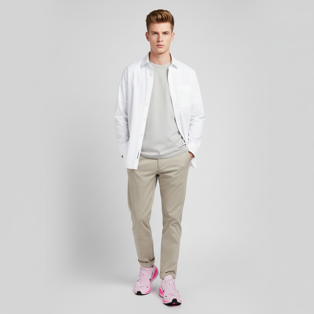 Lookbook Nike Vomero Plus Pink Foam/Hyper Pink/Pink Beam/Hitam HV8150-602