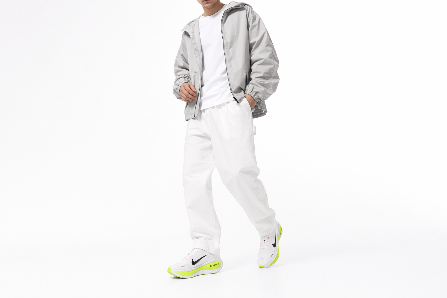 Order Nike Vomero Plus 白色 微亮電光黑 HV8150-120