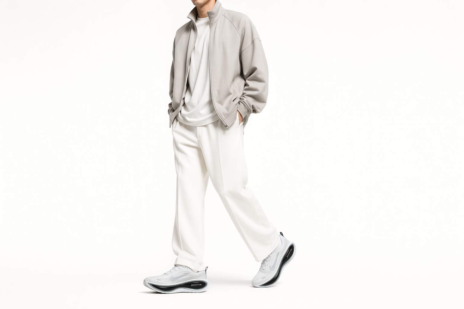 Order Nike Vomero Plus 白/黑/灰/銀運動鞋 II7181-102