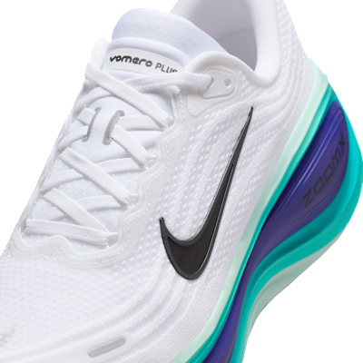 Sizing Nike Vomero Plus Putih/Bright Concord/Hyper Turquoise/Hitam HV8150-104