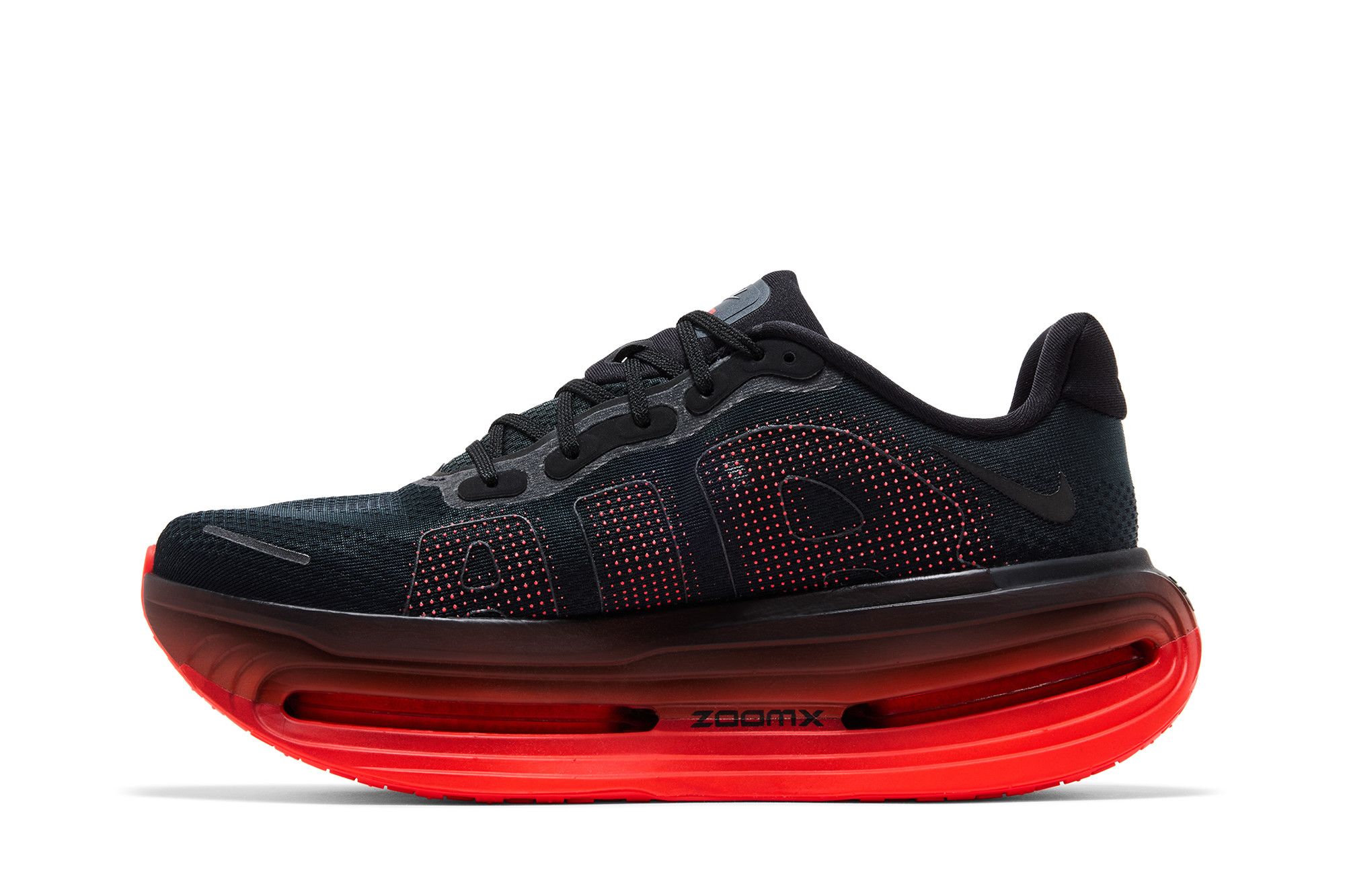 Lookbook Nike Vomero Premium ''Hitam Merah Terang'' HQ2050-002