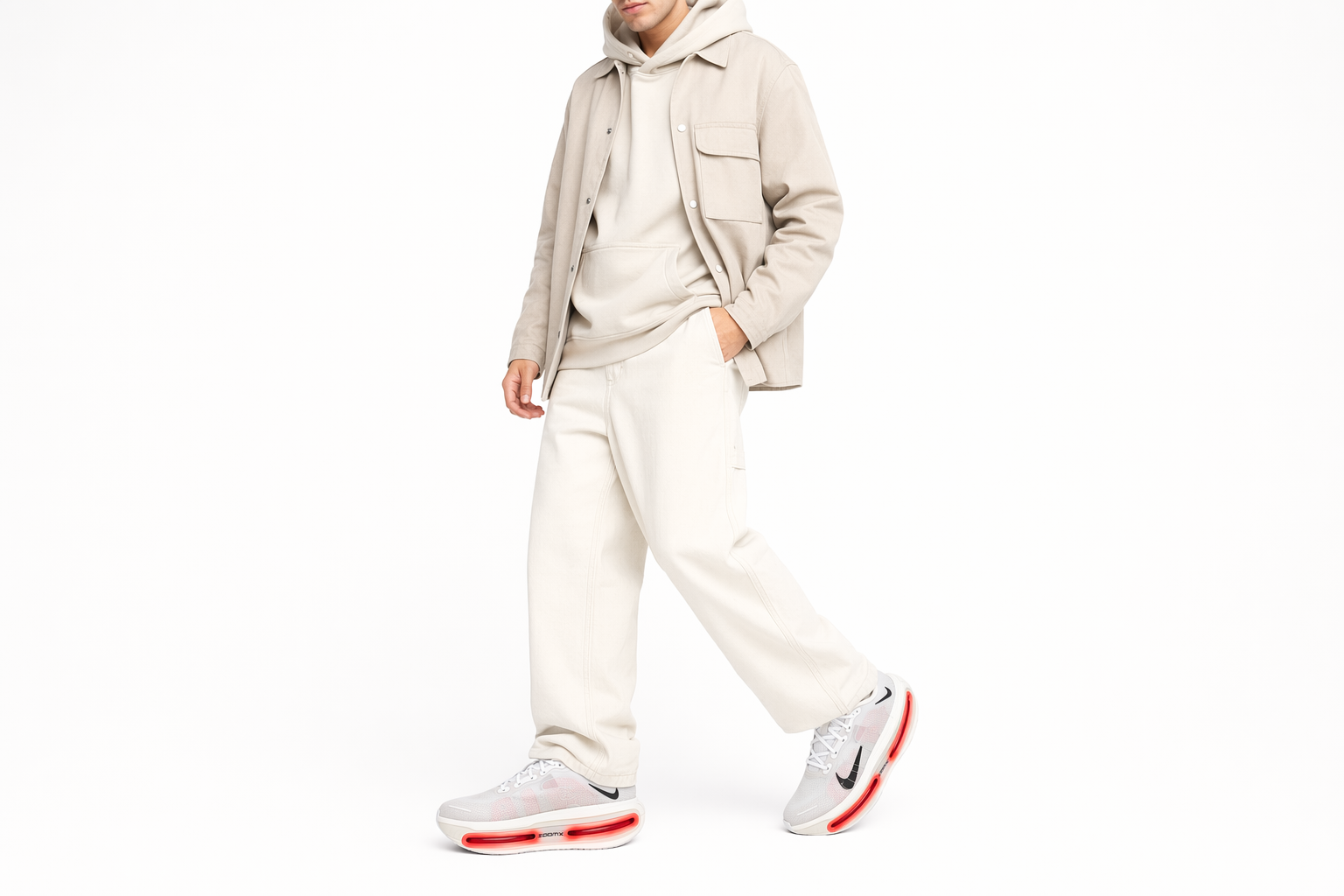 Order Nike Vomero Premium ''Wit Bright Crimson'' HQ2050-103