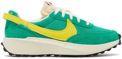 (Women) Nike Waffle Debut Vintage 'Stadium Green Opti Yellow' DX2931-300 (Women) Nike Waffle Debut Vintage 'Stadium Green Opti Yellow' DX2931-300