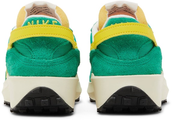 (Women) Nike Waffle Debut Vintage 'Stadium Green Opti Yellow' DX2931-300 Details for (Women) Nike Waffle Debut Vintage 'Stadium Green Opti Yellow' DX2931-300