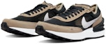 Lookbook (JR) Nike Waffle One Kasut Sukan Santai Hitam Coklat DC0481-007