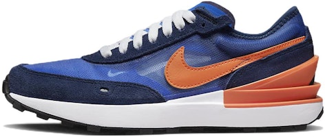(Youth) Nike Waffle One Athleisure Casual Sports Shoe Blue 'Orange' DC0481-402 (Youth) Nike Waffle One Athleisure Casual Sports Shoe Blue 'Orange' DC0481-402